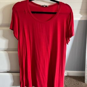 Red Business Casual Top